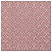 Rustic Red Damask Stoff (Muster)