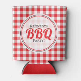 Rustic Red Gingham Family Picnic GRILLEN Dosenkühler