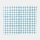 Rustic River Blue Buffalo Check Fleecedecke (Vorderseite (Horizontal))