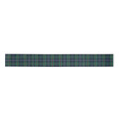 Rustic Robertson Plaid Green Check Tartan Satinband (Vorderseite)