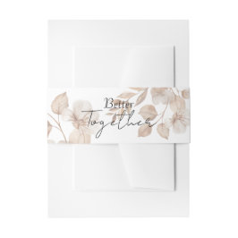 Rustic Romance Wedding  Einladungsbanderole