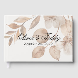 Rustic Romance Wedding Guest Book Gästebuch