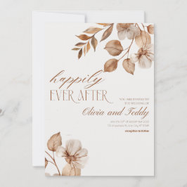 Rustic Romance Wedding Invitations v2 Einladung
