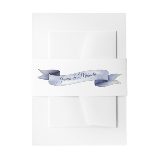 Rustic Romanian Wedding Traditional Folk Costumes Einladungsbanderole (Vorderseite Beispiel)