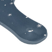 Rustic Santa Claus Mason Jar Town Schneidebrett (Ecke)