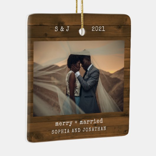 Rustic Schreibwriter Brown | Leichtes und Verheira Keramikornament (Rechts)