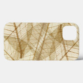 Rustic Sheer Cream Lace Blätter Case-Mate iPhone Hülle (Rückseite (Horizontal))