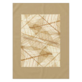 Rustic Sheer Cream Lace Blätter Tischdecke (Vorderseite)