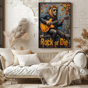 Rustic Shred: Löwigs Herbstrock Poster