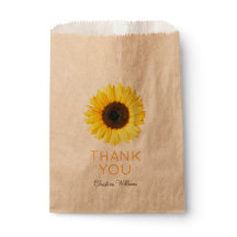 Rustic Sonnenblume Vielen Dank