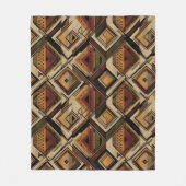 Rustic Southwestern Stripe Pattern (1) Fleecedecke (Vorderseite)
