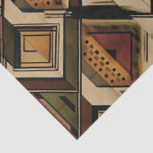 Rustic Southwestern Stripe Pattern (1) Seidenpapier (Detail)