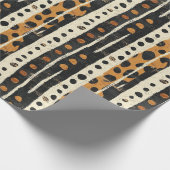 Rustic Southwestern Stripe Pattern (3) Geschenkpapier (Ecke)