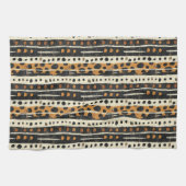 Rustic Southwestern Stripe Pattern (3) Geschirrtuch (Horizontal)