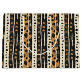 Rustic Southwestern Stripe Pattern (3) Große Geschenktüte (Vorderseite)