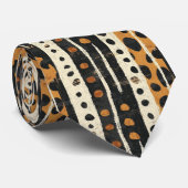 Rustic Southwestern Stripe Pattern (3) Krawatte (Gerollt)