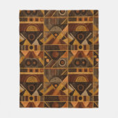 Rustic Southwestern Stripe Pattern (4) Fleecedecke (Vorderseite)