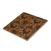 Rustic Southwestern Stripe Pattern (4) Fliese (Seite)