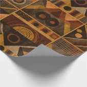 Rustic Southwestern Stripe Pattern (4) Geschenkpapier (Ecke)