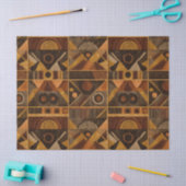 Rustic Southwestern Stripe Pattern (4) Seidenpapier (Basteln)