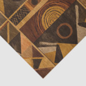 Rustic Southwestern Stripe Pattern (4) Seidenpapier (Detail)