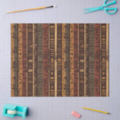 Rustic Southwestern Stripe Pattern (5) Seidenpapier (Basteln)