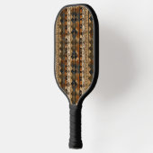 Rustic Southwestern Stripe Pattern (6) Pickleball Schläger (Links)