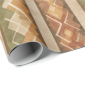 Rustic Southwestern Stripe Pattern (7) Geschenkpapier (Rolleneckpunkt)