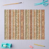 Rustic Southwestern Stripe Pattern (7) Seidenpapier (Basteln)