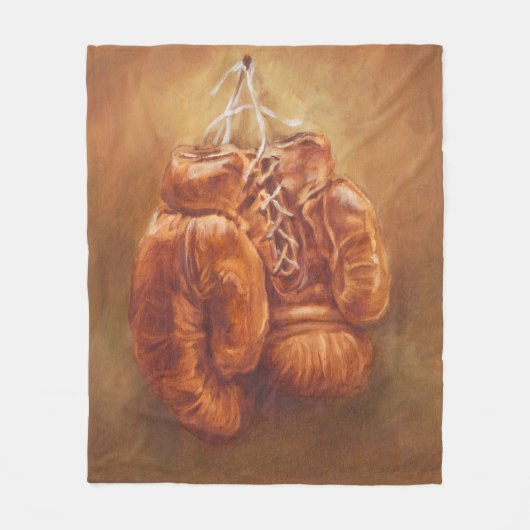 Rustic Sports | Boxhandschuh Fleecedecke (Vorderseite)