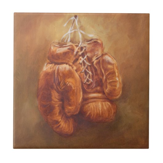 Rustic Sports | Boxhandschuh Fliese (Vorderseite)