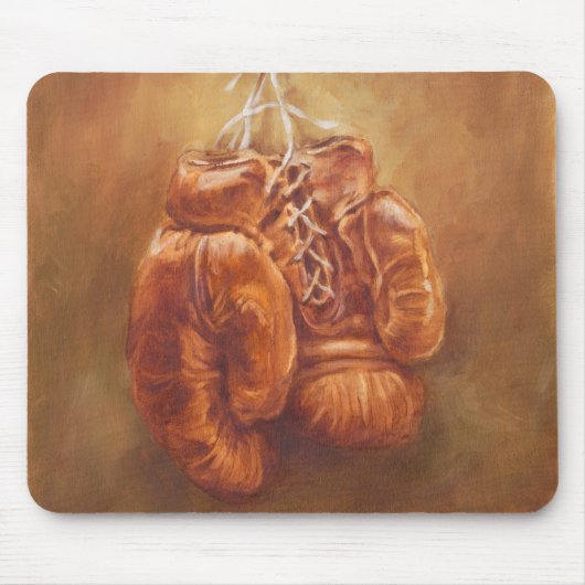 Rustic Sports | Boxhandschuh Mousepad (Vorne)