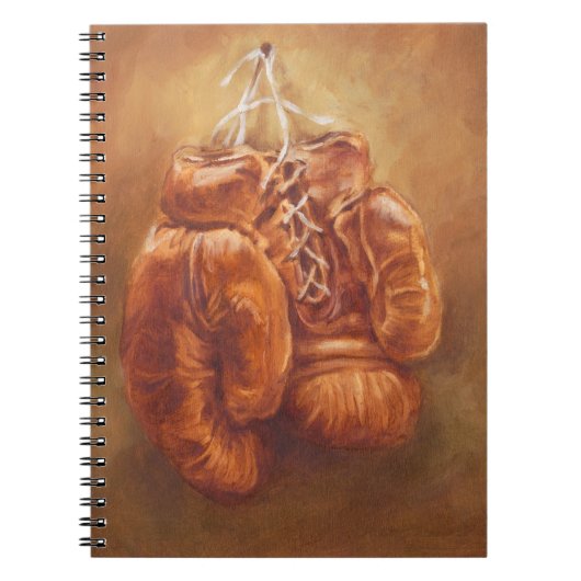 Rustic Sports | Boxhandschuh Notizblock (Vorderseite)