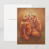 Rustic Sports | Boxhandschuh Postkarte (Vorne/Hinten)