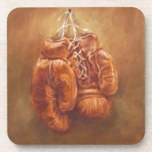 Rustic Sports Boxhandschuh Untersetzer
