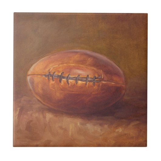 Rustic Sports | Fußball Fliese (Vorderseite)