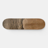 Rustic Stone Wall Napoli 2 - Yin Yang Skateboard (Horizontal)