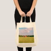 Rustic summer field, Helsingia, Sweden Tragetasche (Vorderseite (Produkt))