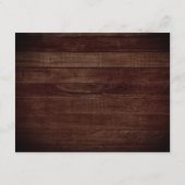 Rustic Sunflower Bloom Gastinformation Begleitkarte (Rückseite)