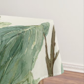 Rustic Sunflower Watercolor Floral Farmhouse Tischdecke (Beispiel)