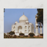 Rustic Taj Mahal India Brautparty Game Postcard