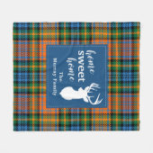 Rustic Tartan Clan Murray Kariert Fleecedecke (Vorderseite (Horizontal))
