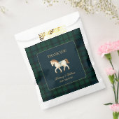 Rustic Tartan Plaid Horse Baby Shower Geschenktütchen (Versiegelt)