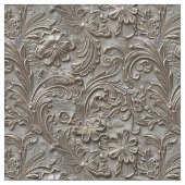 Rustic taupe tooled leather stoff (Nahaufnahme)
