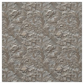 Rustic taupe tooled leather stoff (Muster)