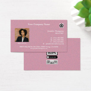 Rustic Terracotta Business Card Hintergrund