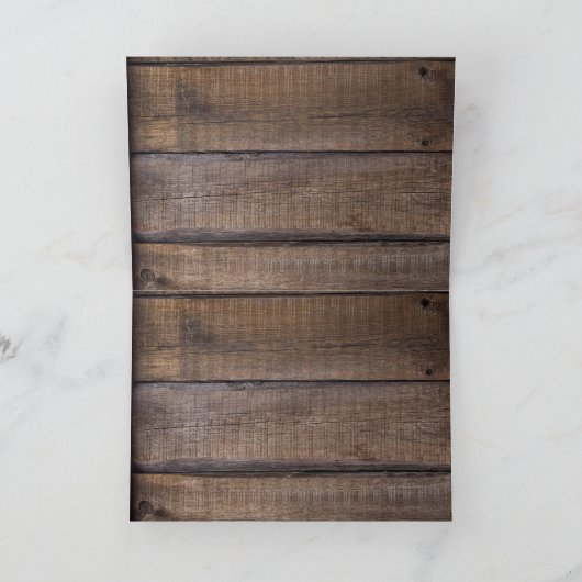 Rustic Texas Star Western Pistol Cowboy Boots Dankeskarte (Innenseite)