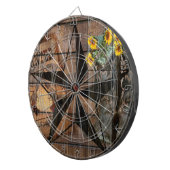 Rustic Texas Star Western Pistol Cowboy Boots Dartscheibe (Vorderseite rechts)