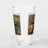 Rustic Texas Star Western Pistol Cowboy Boots Glas (Links)