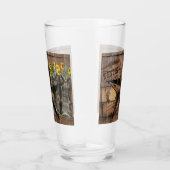 Rustic Texas Star Western Pistol Cowboy Boots Glas (Rechts)